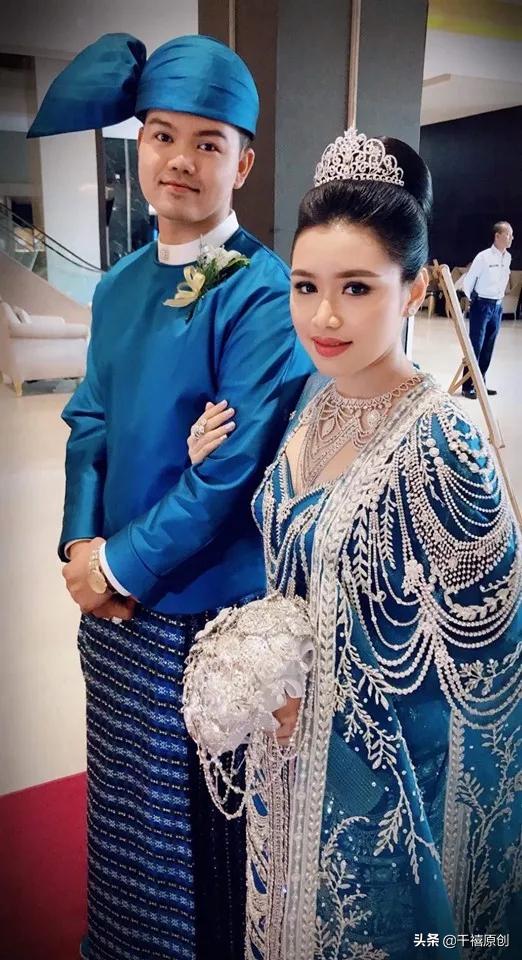 缅甸皇室珠宝,缅甸土豪结婚新娘首饰