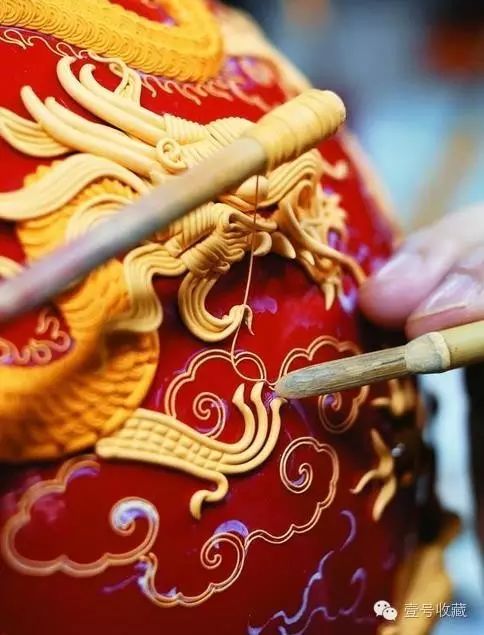 濒临失传的中国传统工艺漆雕,中华绝技剪纸