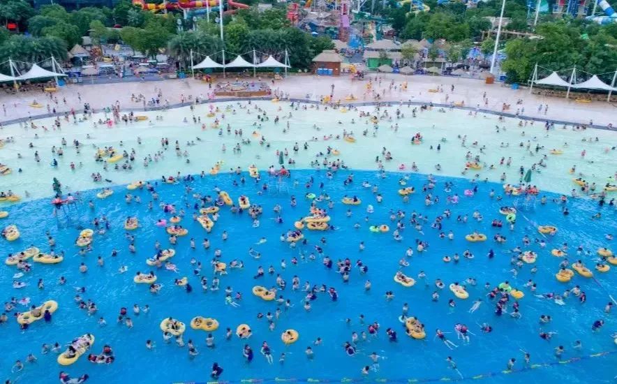 重庆玛雅海滩水公园营业时间,玛雅海滩水公园冰爽开园