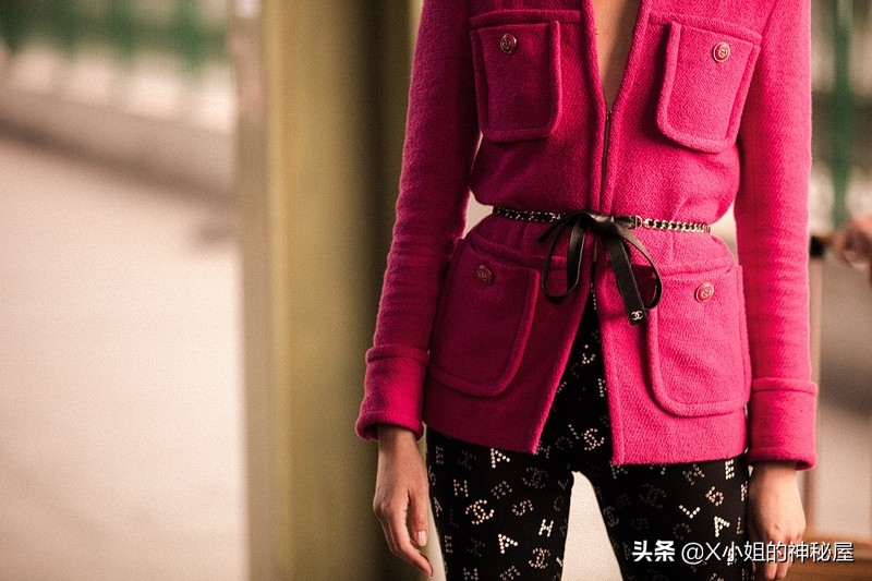 香奈儿斜纹软外套,香奈儿cocohandle斜纹