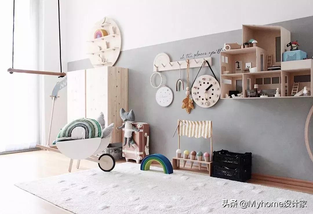 如何布置梦幻的儿童房,小孩就能布置的儿童房