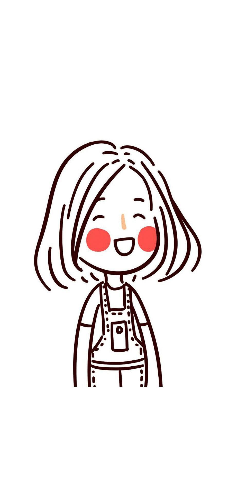 4k超清简笔画壁纸,可爱萌宠简笔画壁纸