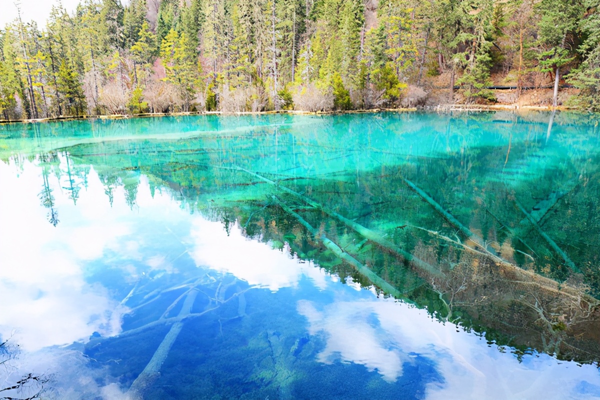 九寨沟最美的一处景点,九寨沟风景区好山好水好风光