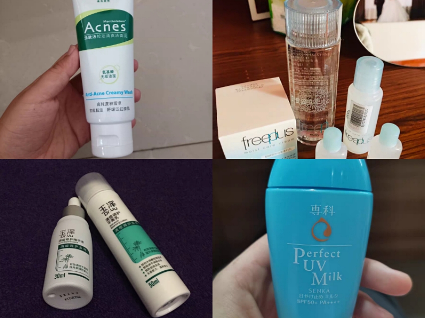 油皮平价护肤品全套推荐祛痘,混油皮学生党平价护肤品