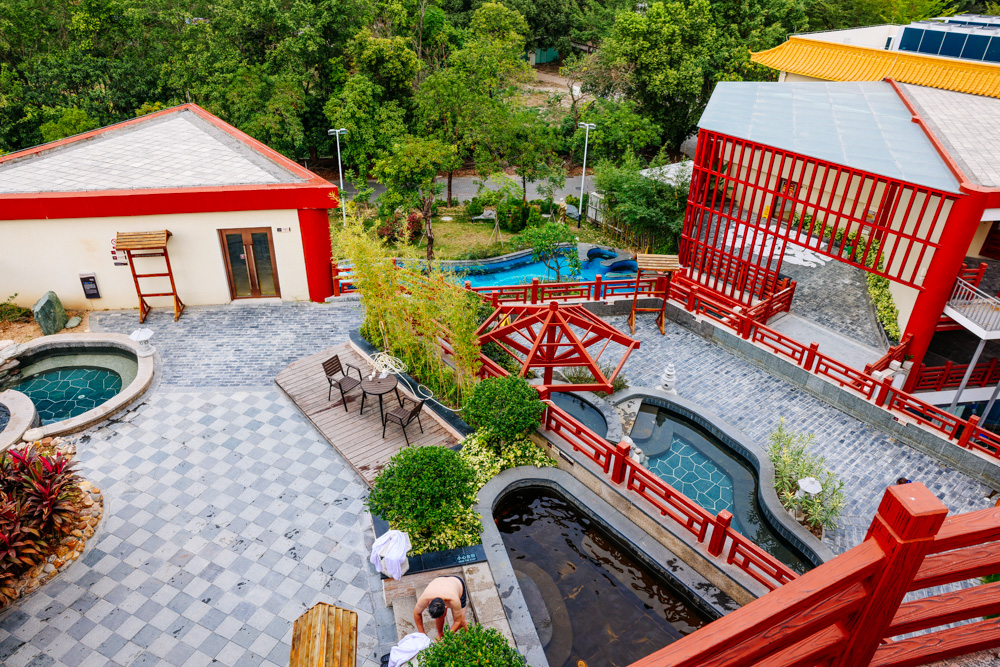 天气冷了去温暖的地方玩,潮州东山湖温泉度假村