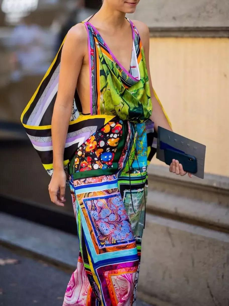 一学就会的丝巾五种系法,大长款丝巾的花样系法大全