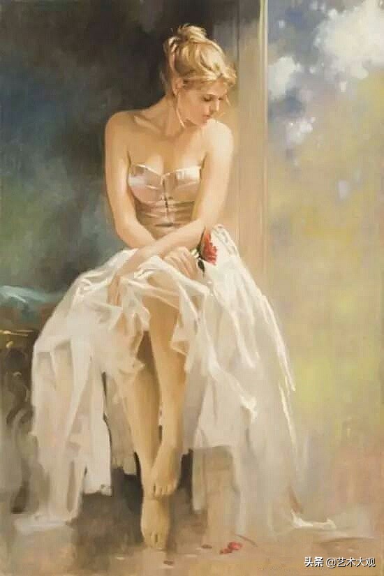 美国艺术家杰里米曼油画作品欣赏,美国画家理查德约翰逊