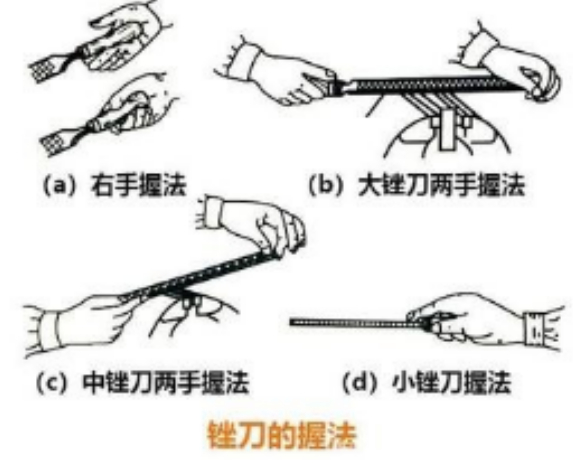 钳工锉削凹凸件配合图片,钳工60度夹角锉削方法