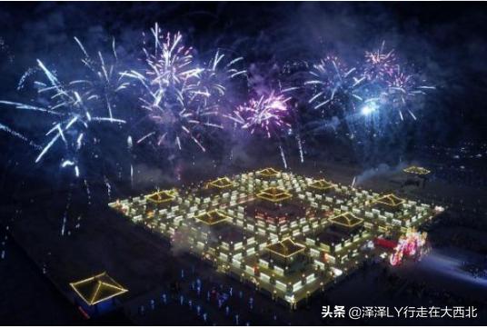 张掖黄河灯阵正月初五启灯,张掖九曲黄河灯阵开放时间