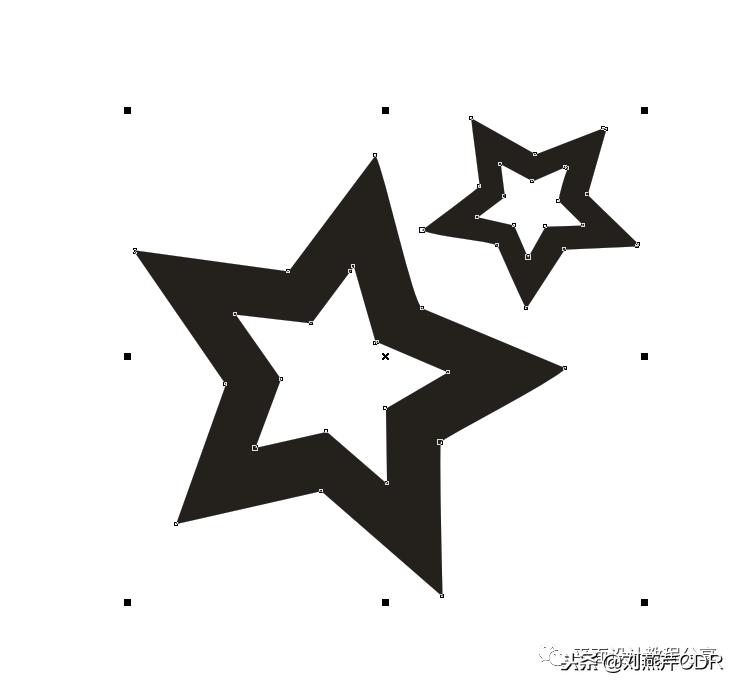 cdr多层立体字制作方法,cdr如何快速制作立体字