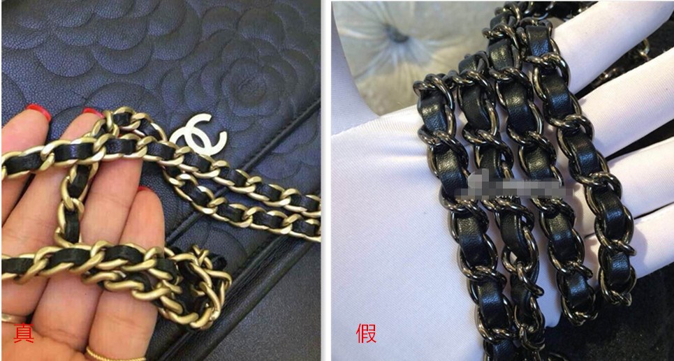 香奈儿19号包包真假,香奈儿鱼子酱包包真假辨别