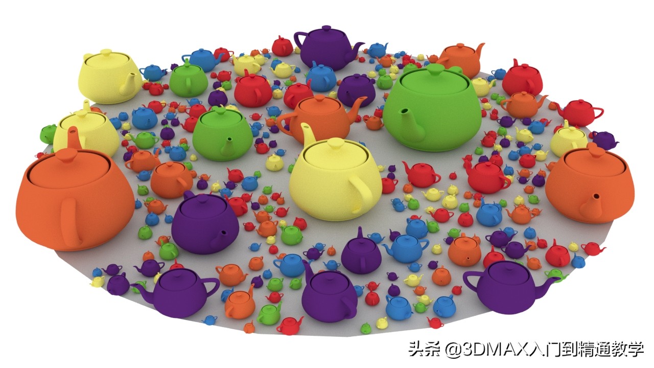 3dmax教程,Corona的MultiMap随机纹理贴图在实际中的应用