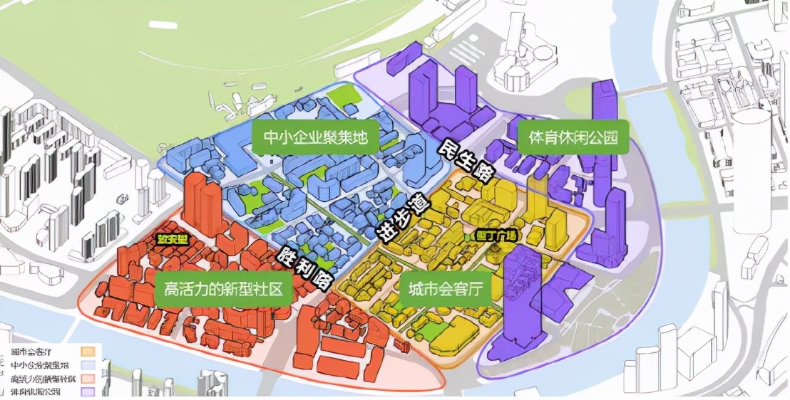 滨城区最新地块规划公示,天津滨城城市更新