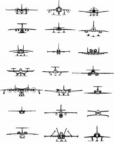 飞机长什么样呢,飞机到底长什么样