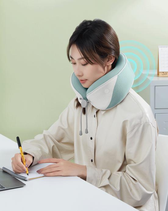 小米有品快速睡眠神器助眠仪,小米ai智能颈椎按摩睡眠枕