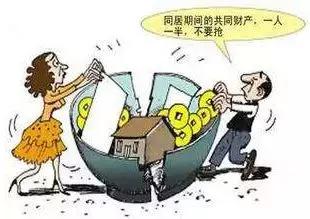 同居财产是按份共有还是共同共有,同居期间的财产如何认定共同财产