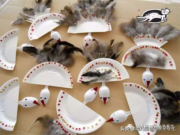 二十四节气纸盘手工制作春分,一次性纸盘手工制作大全视频