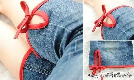 有没有比较有创意的牛仔裤改造,不要的牛仔裤改造大全教程