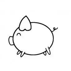 十二生肖谜语简笔画,红红火火过猪年谜语