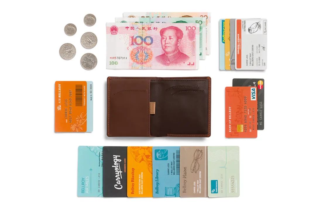 钱包中的冈本001，为移动支付设计的轻奢钱包，用它掏钱浪到飞起