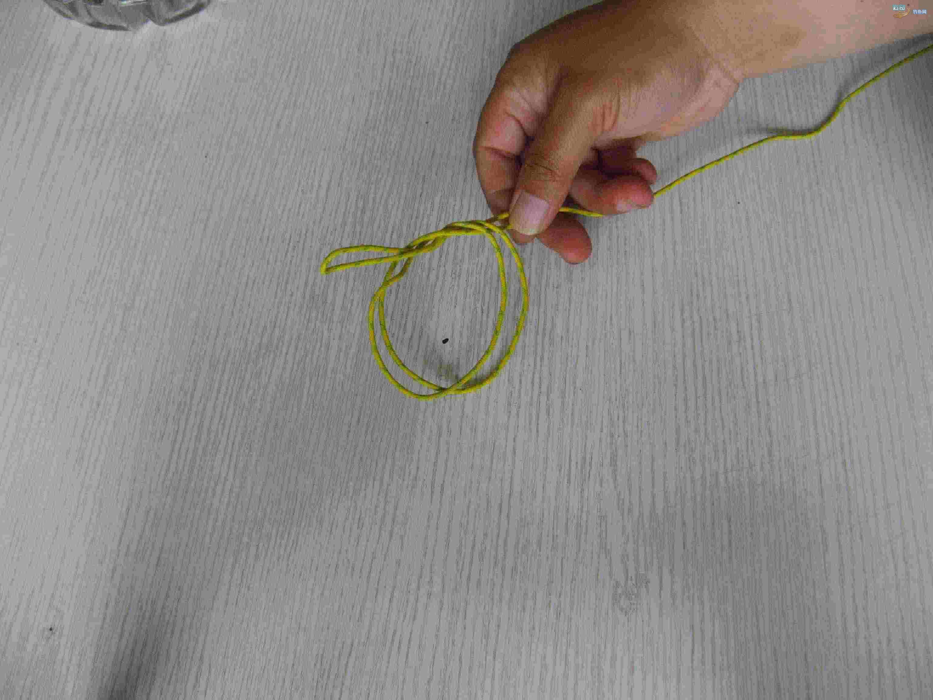 鱼竿马蹄结打结方法,鱼竿马蹄环怎么解