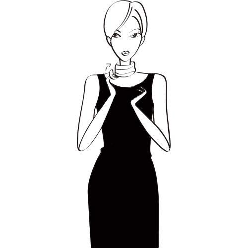 短丝巾搭配衬衫及职业装系法大全,女士黑色衬衣职业装配什么丝巾