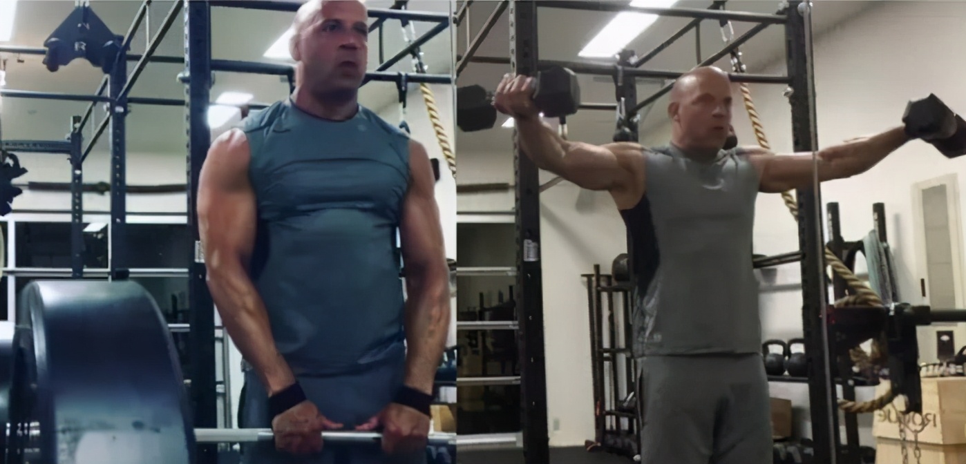 范迪塞尔肌肉图片,硬汉范迪塞尔