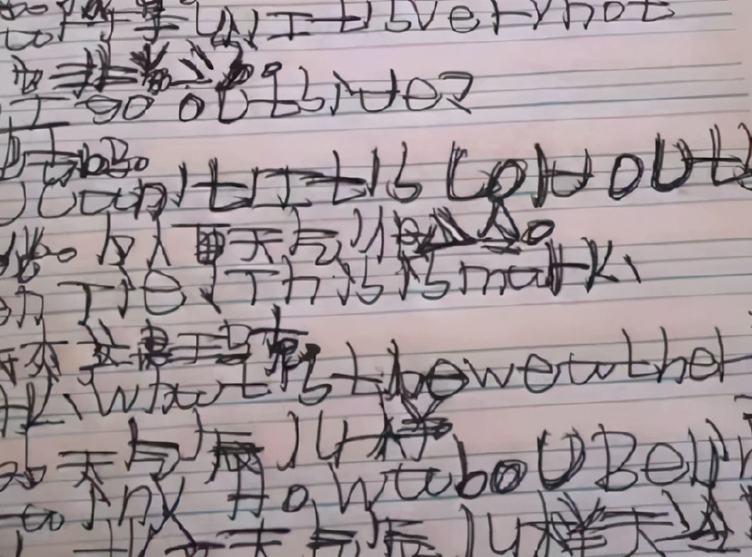 初中生“摩斯密码”字体走红，谜一样的笔画，老师看了想打人