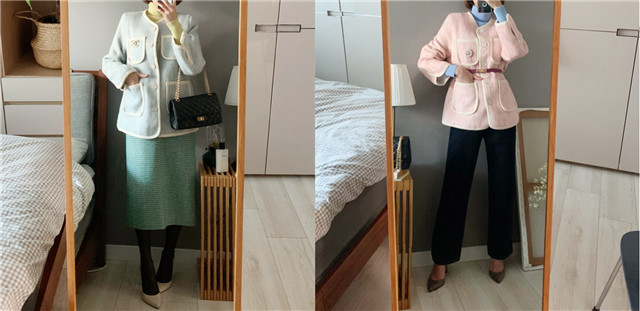 18套韩国街拍穿搭示范，帮你找到冬天穿搭灵感，时髦又好看