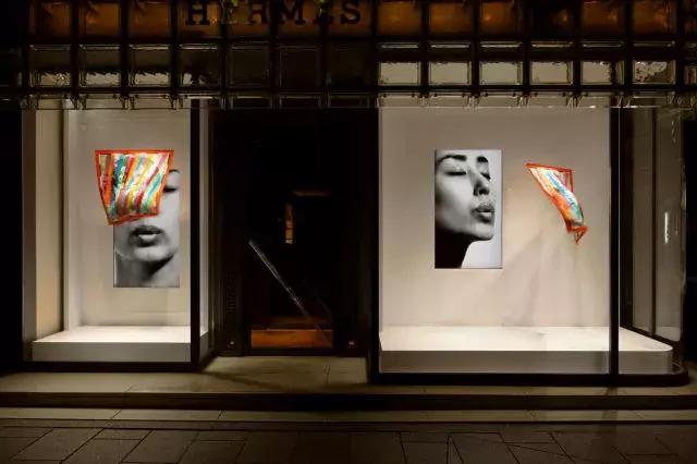 2016年成都爱马仕橱窗,爱马仕东京银座橱窗设计