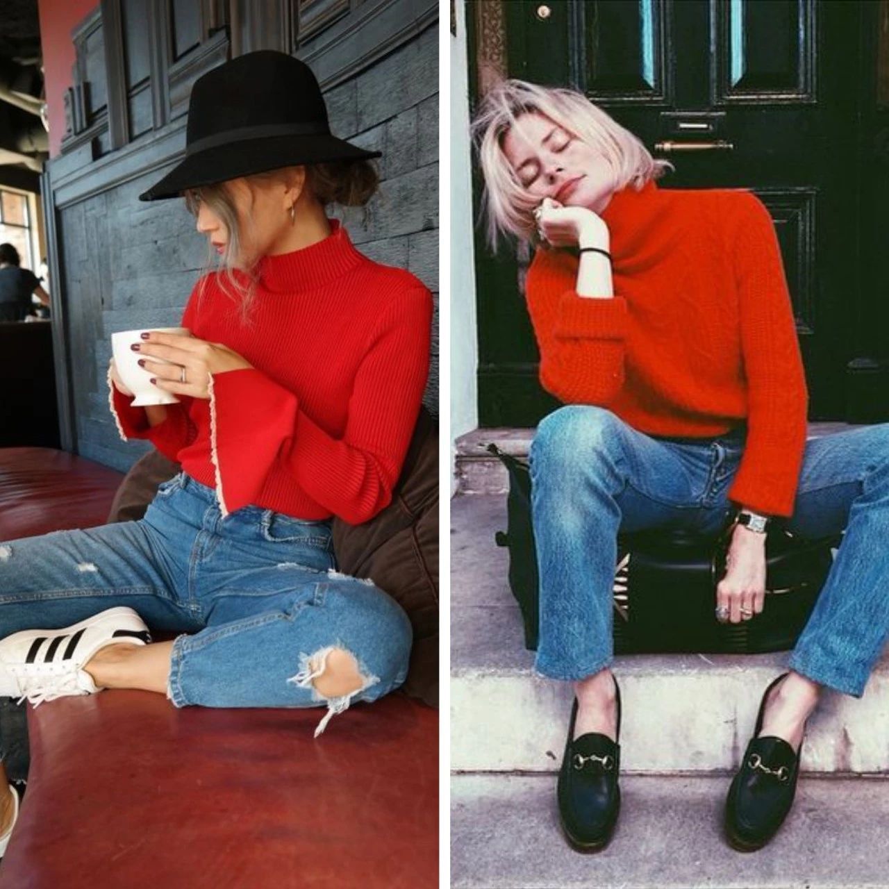 今年秋冬流行红色什么款式,红色单品春节如何穿出惊艳感