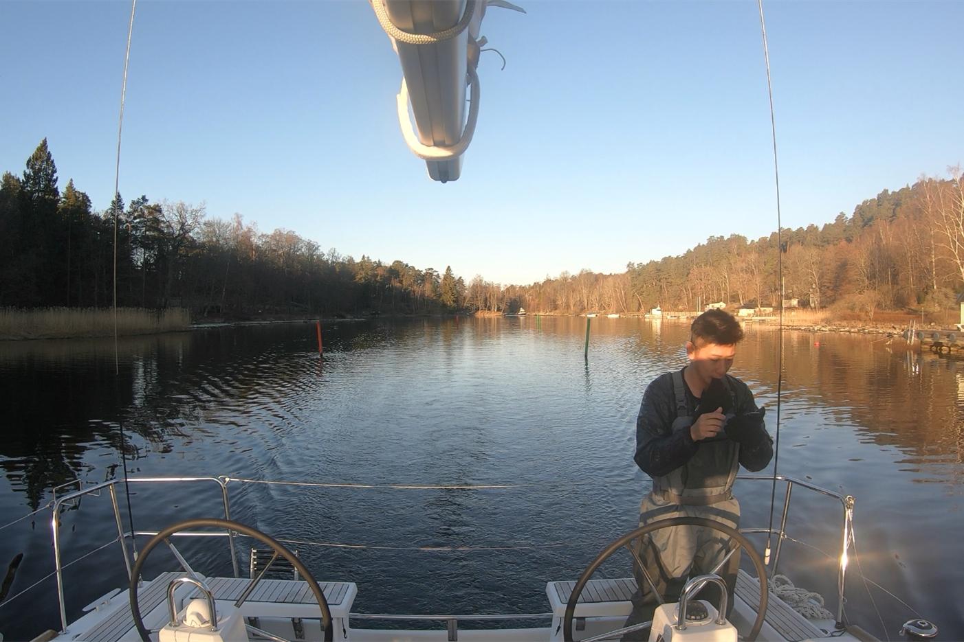 中国小伙的航海日记（二）：两个菜鸟闯北欧，被困极寒波罗的海