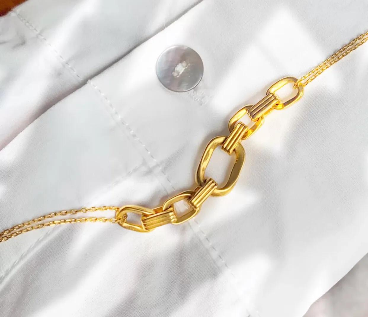 纯金Celine同款手镯,在老庙买的黄金是真的吗