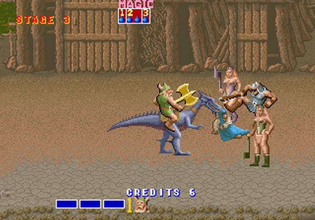 世嘉的战斧系列衍生作漫谈,街机经典游戏盘点大合集