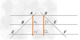 平行线分线段成比例定理解读,平行线分线段成比例定理经典例题