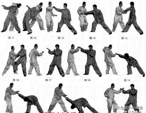 武术散手常用技法图文教学,传统武术散手最毒招式打法