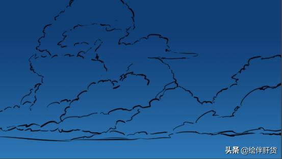 教你各种画云的正确和错误画法,怎么画云彩才好看