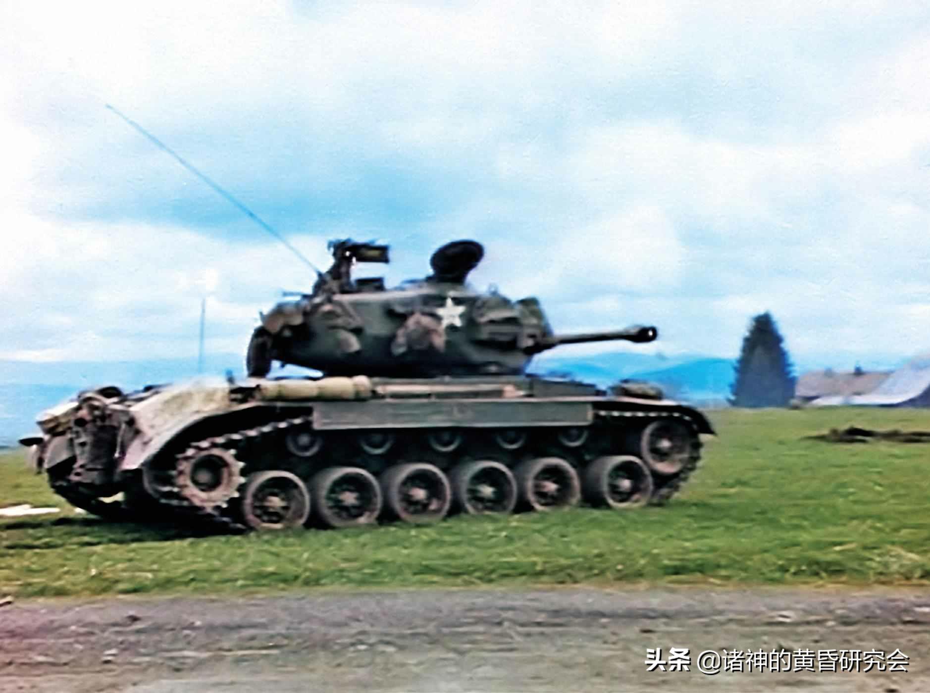 虎式坦克vs潘兴坦克谁更强,m26潘兴坦克vs虎式坦克