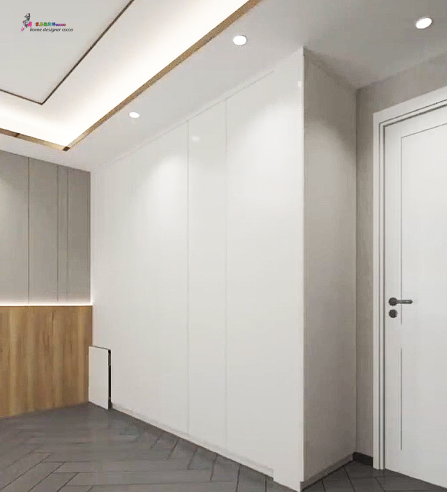 卧室布置一床一衣柜,小平米主卧室多收纳设计方案