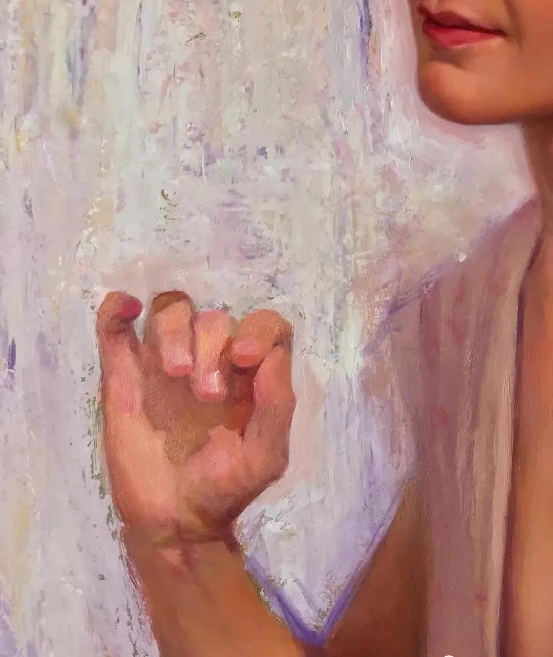 半成品看上去也如此精彩：美国画家路易斯的肖像作品