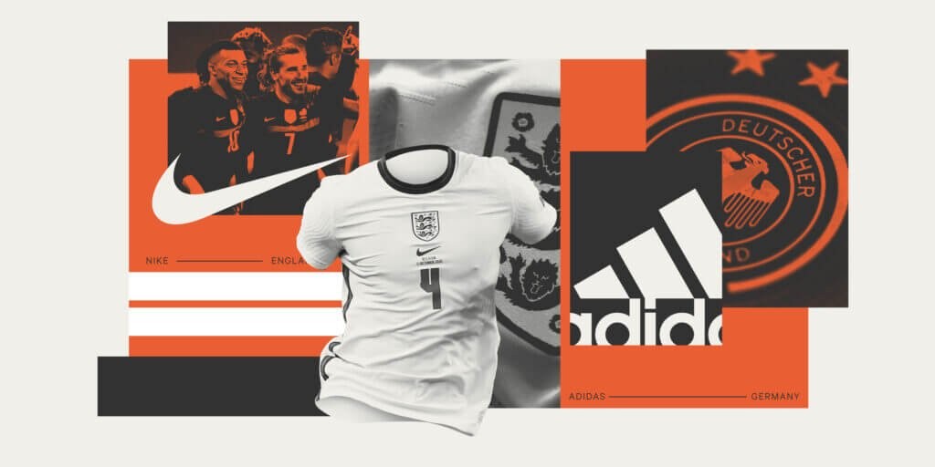 耐克欧洲杯热身,阿迪和耐克欧洲杯