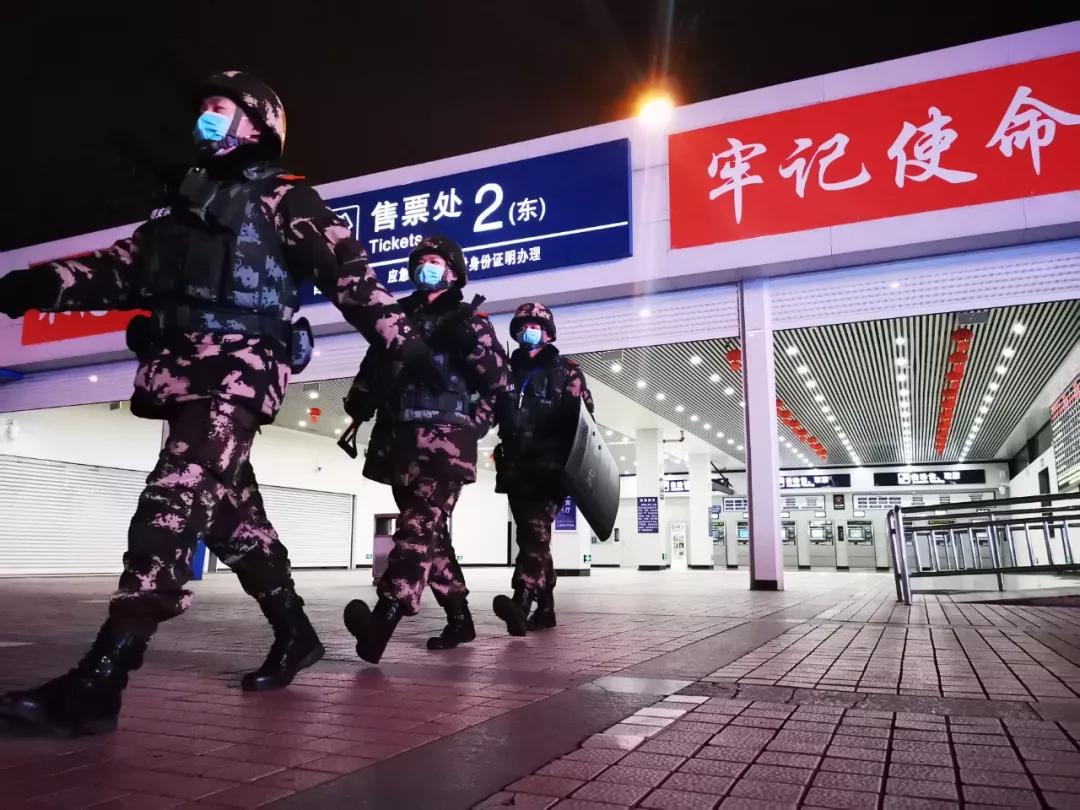 抗击疫情支援视频,武警部队支援抗击疫情