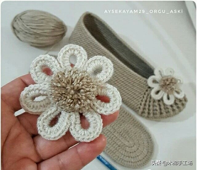 春天来了给自己添一双好鞋吧,春夏鞋子钩单鞋简单钩法