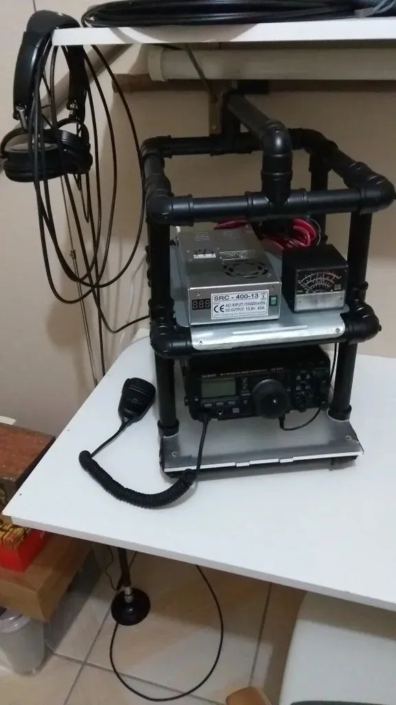 用pvc管做广告支架,不用花钱就能做一个监控支架