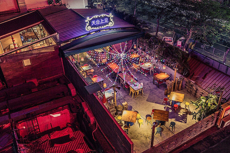 独栋烤肉店装修设计案例,金水区烧烤店装修设计公司