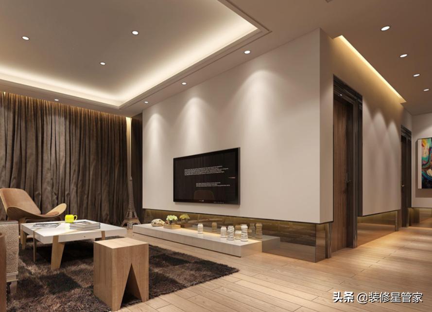 无主灯最新装修风格,目前装修最流行的无主灯设计图片