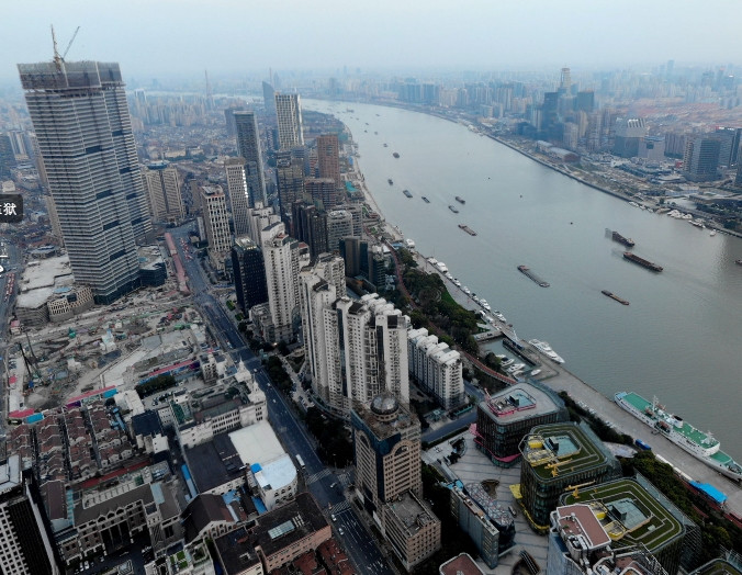 上海市一江一河发展目标,上海虹口北外滩商务中心规划