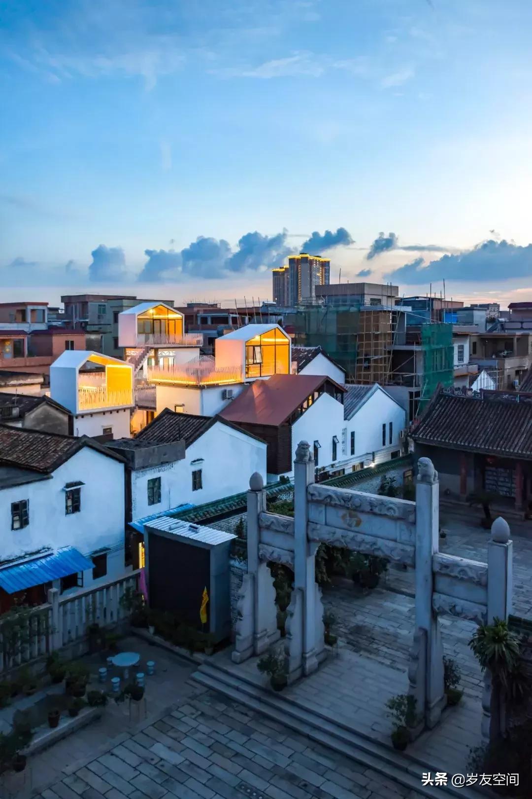 居民楼改造成私人会所,普通居民楼改造成了无敌江景民宿