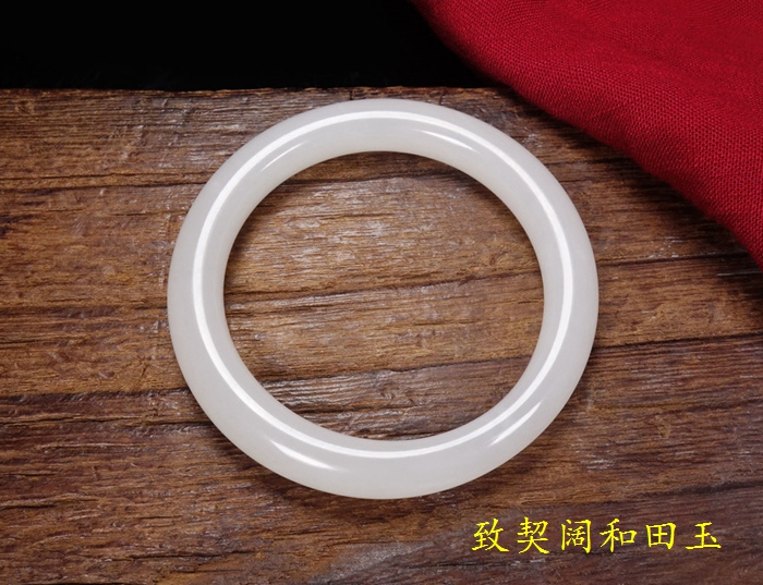 和田玉几何造型手镯,和田玉手镯臻选