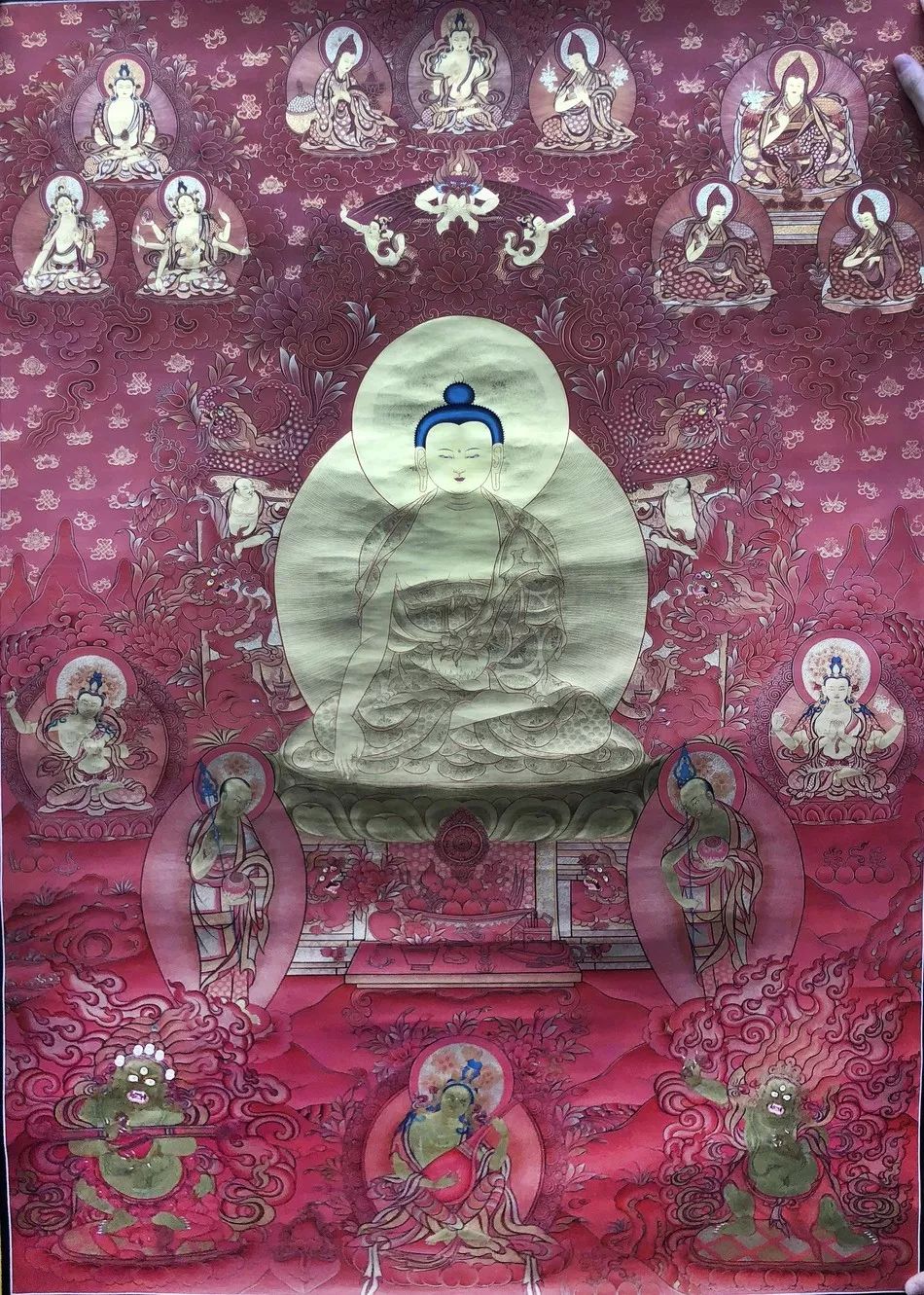 尼泊尔手绘唐卡和西藏唐卡区别,尼泊尔唐卡和藏区唐卡的价格